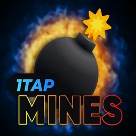 1Tap Mines logo – Casino Games by Turbo Games at Spinstein Casino