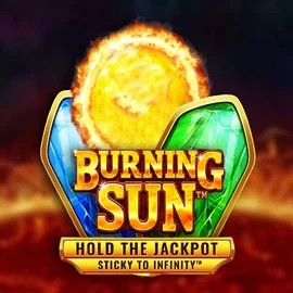 Burning Sun slot icon by Wazdan, available at Spinstein Casino