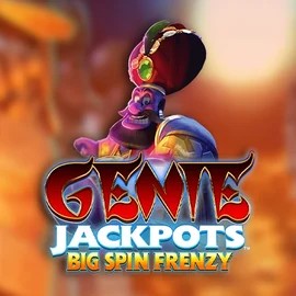 Genie Jackpots: Big Spin Frenzy logo by Blueprint Gaming Spinstein Casino