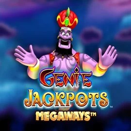 Genie Jackpots Megaways slot visual from Blueprint Gaming available on spinsteins.de