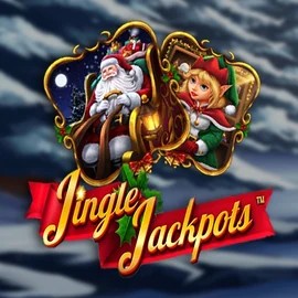 Try Jingle Jackpots slot by Dragon Gaming on spinsteins.de – logo image