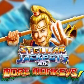 Play Stellar Jackpots with More Monkeys slot by Lightning Box Game on spinsteins.de