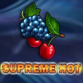 Supreme Hot online game logo by Amusnet Interactive on spinsteins.de